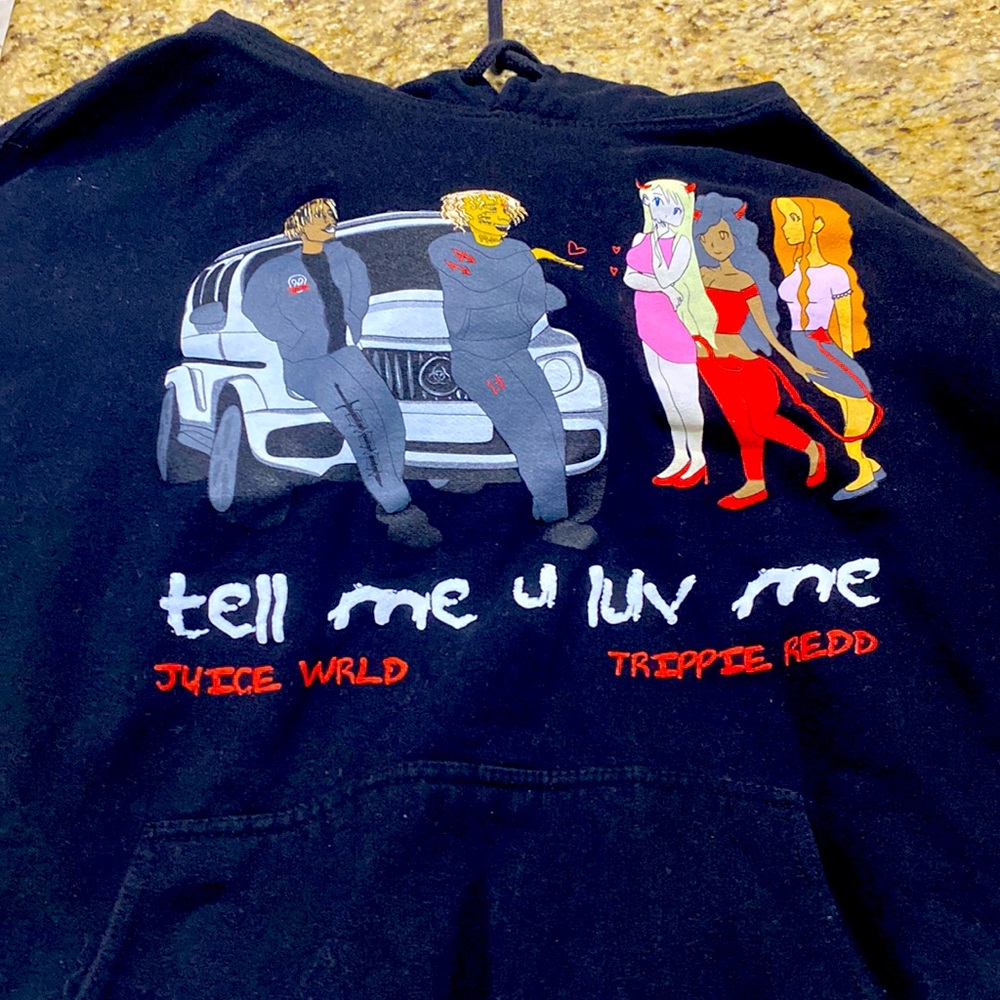juice WRLD tell them you love them hoodie!